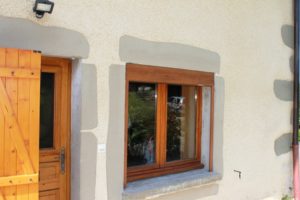 Volet roulant radio ton bois