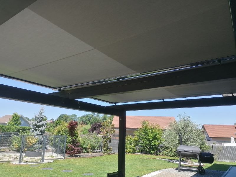 Protection solaire Horizontale sur Terrasse à Chavanod 3