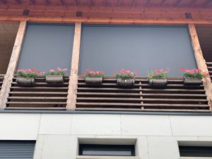 Protection Vertical Solfix de Terrasse vue extérieure