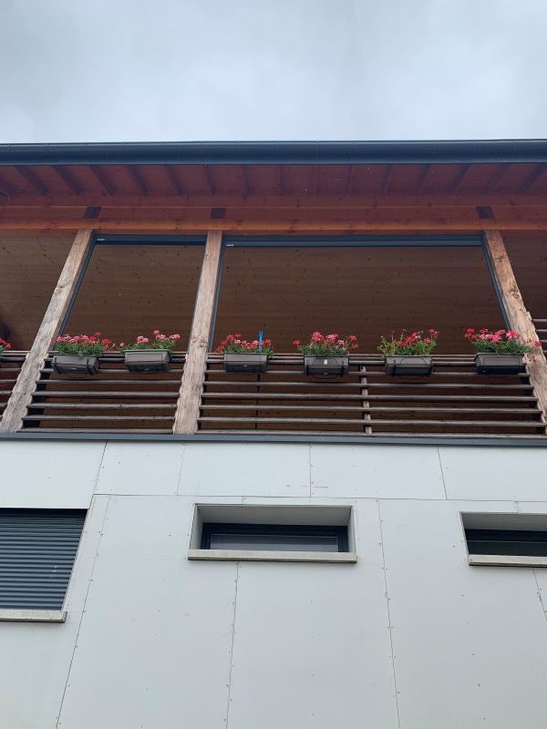 Protection Vertical Solfix de Terrasse vue extérieure