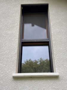 Moustiquaire verticale demi hauteur