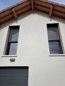 Moustiquaire verticale demi hauteur